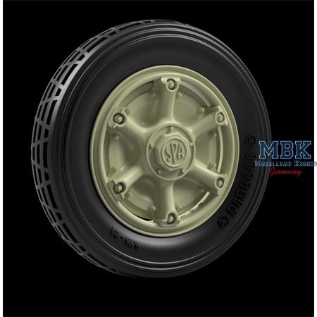 Autoblinda 40/41 Road wheels (Pirelli Libia)