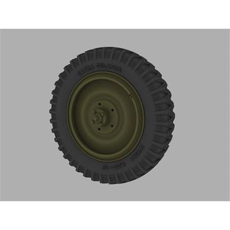 Road Wheels for Kfz.1 “Stoewer” (late pattern)