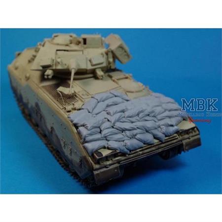 Sand armor for M2 “Bradley”