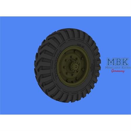 Humber Mk IV AC Road Wheels (Firestone)