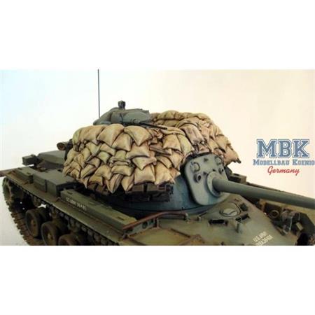 Sand armor & wood screens for M48