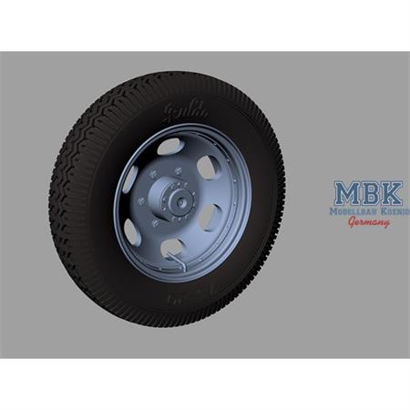 Steyr 1500 Road wheels (Commercial pattern)