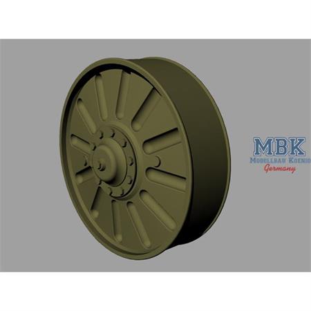 Burn out wheels for BMP-1/2