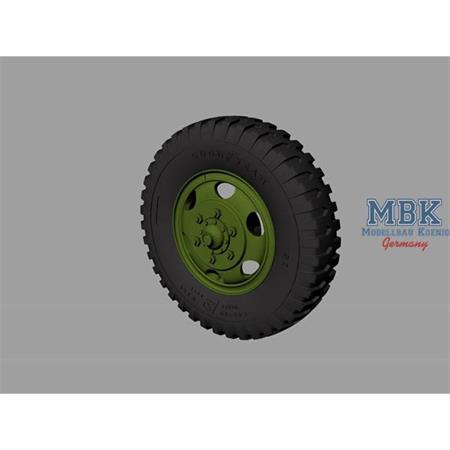 M35 & M109 trucks Road wheels (Goodyear)