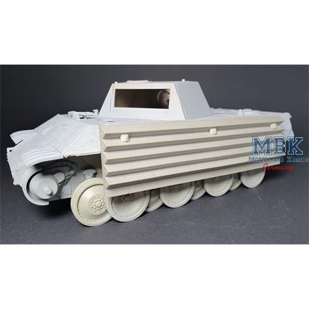 Panther A tank wooden sapper “Brückentafel”