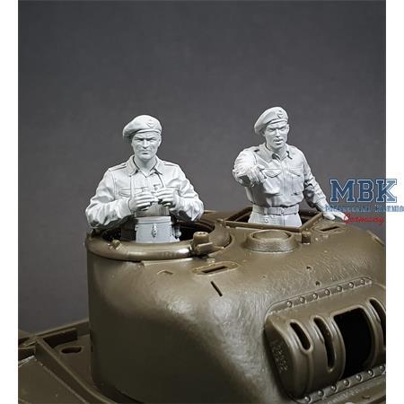 British Sherman tank turret set