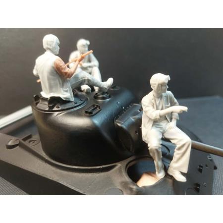 PTO Sherman Turret Set (3 Figures)