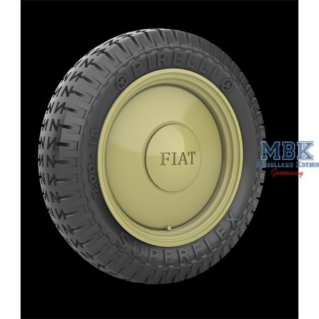 Fiat 508 Road wheels (Crosscountry)