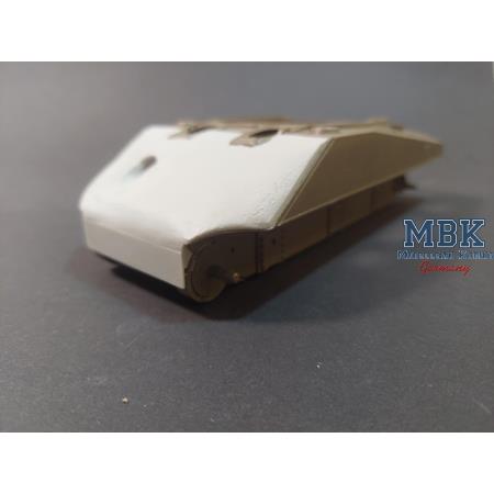 Concrete armor for M4 "small hatch" hull