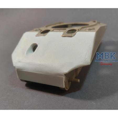 Concrete armor for M4 "small hatch" hull