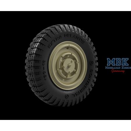 Sd.Kfz 247 road wheels (Fulda)