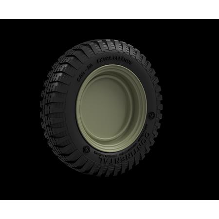 Horch V8 type 830R Road wheels (Continental)