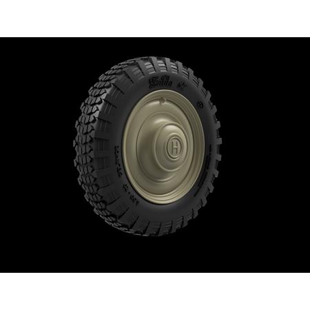 Horch V8 type 830R Road wheels (Fulda)
