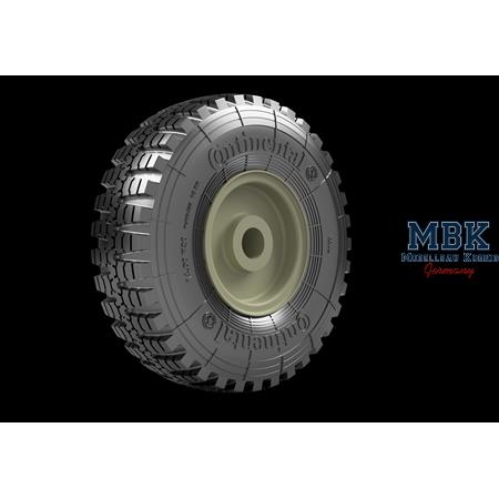 Tpz. 1 Fuchs road wheels (Continental MIL)