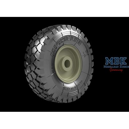 Tpz. 1 Fuchs road wheels (Michelin XZL)