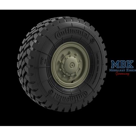 Patriot MAN 15t mil road wheels (Continental HCS)