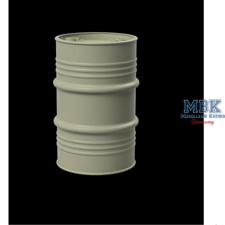 WWII 50l fuel drums "Luftwaffe" (12pcs)