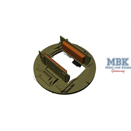 Commander cupola f.Churchill/Cromwell early patt.