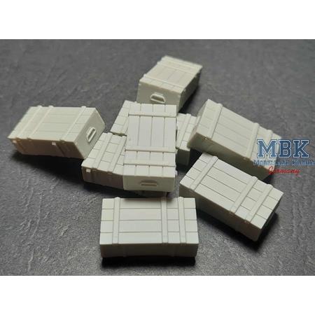 Soviet/Russian wooden ammo boxes f.125mm tank ammo