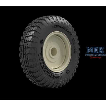 Sd.Kfz.234 Road Wheels (Continental Gelände)