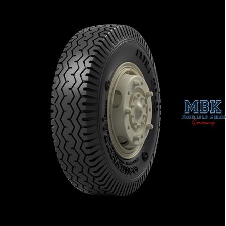 Sd.Kfz.234 Road Wheels (Continental Commercial)