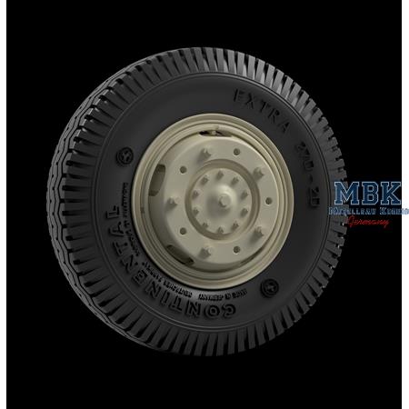 Sd.Kfz.234 Road Wheels (Continental Commercial)