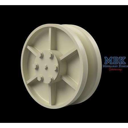 Steel Return Rollers for StuG III MIAG