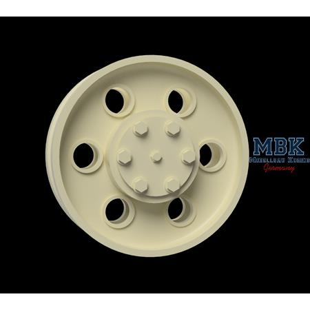 Steel Return Rollers for StuG III Alkett "Big Hub"