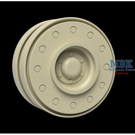 All steel road wheels for StuG III