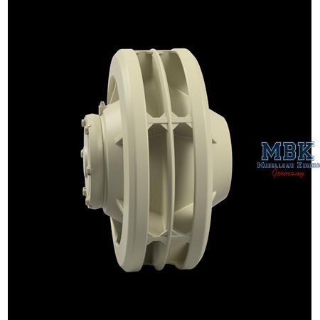 Early 600mm Idler wheel for Panther tank (2pcs)