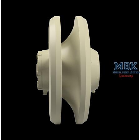 Late 665mm solid  Idler wheel for Panther  (2pcs)