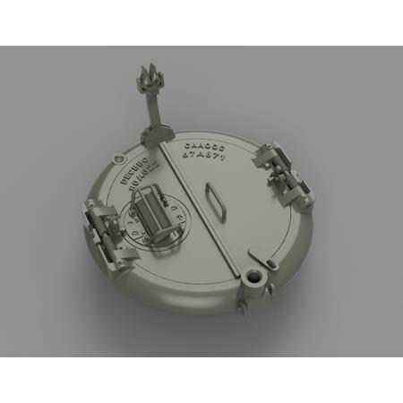 Sherman 76mm loader cupola (early pattern)