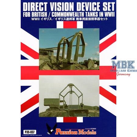 Direct Vision Device Set f. Brit./Comm. Tanks WWII