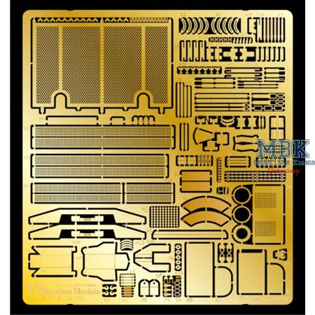 BT-7/BT-42 PE set for Tamiya