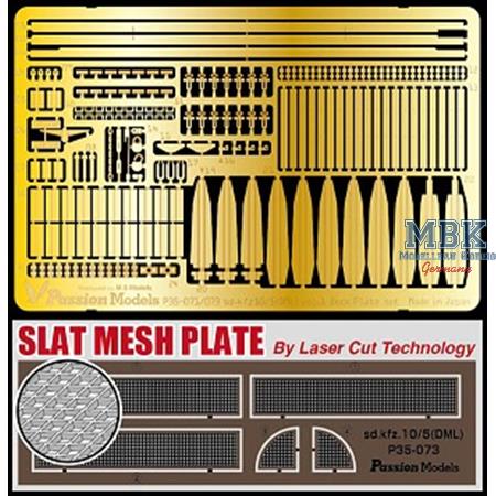 Sd.kfz.10/5 Update Set Part1-A Slat Mesh Open
