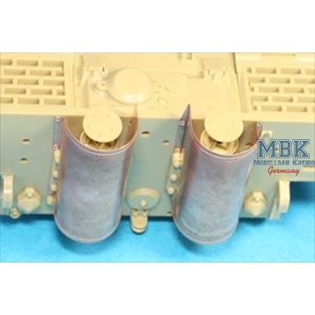 TigerI exhaust cover etching set (Pre-formed)