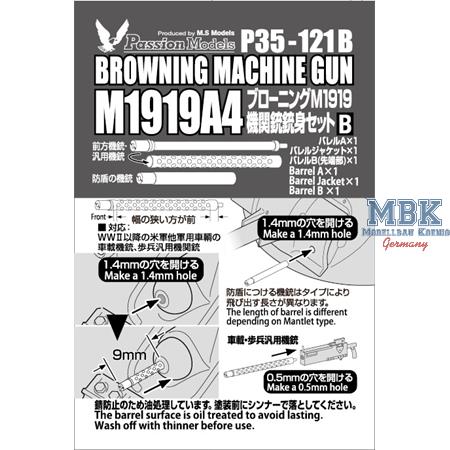 Browning Machine Gun M1919A4 Set B