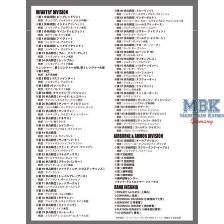 1/35 WWII U.S Army Budge&Insignia Decal set