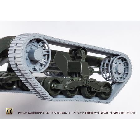 3D Tracks for M3/M16 Half-track