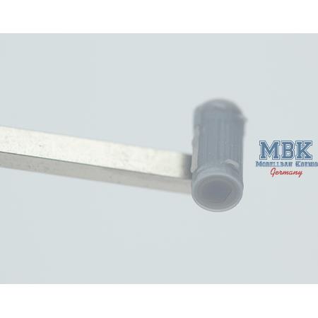 1/35 WWII German Gas Mask Container Set f. Figures