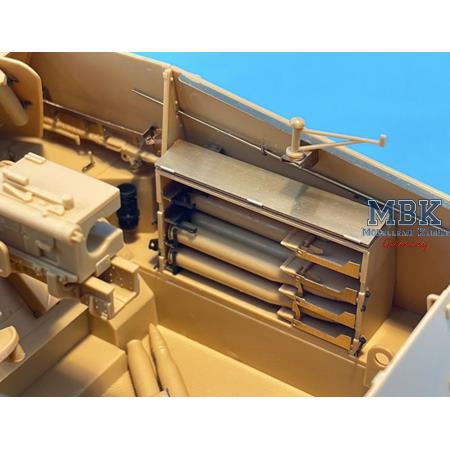 1/35 3D resin parts set for Shell Rack