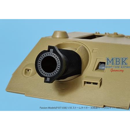 WWII German STURMTIGER 3D Gun barrel Set (Tamiya)