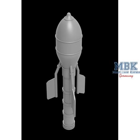 WWII German 15cm Stielgranate 42 demolition charge