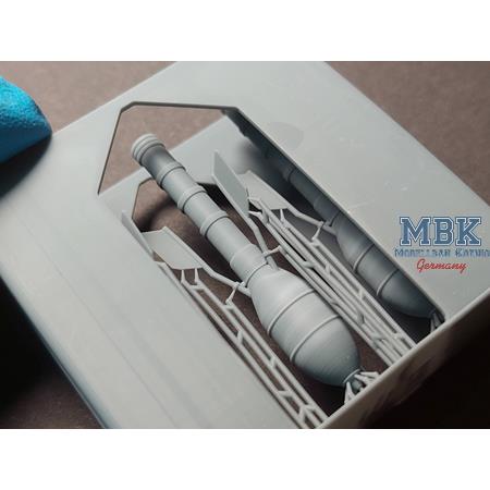 WWII German 15cm Stielgranate 42 demolition charge