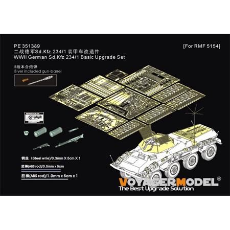 Sd.Kfz 234/4 Upgrade Set  (RFM 5154)
