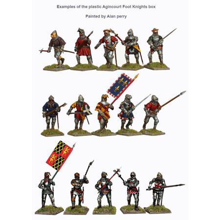 Agincourt Foot Knights (36 Knights/Men at Arms)