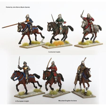 Mounted Agincourt Knights 1415-29