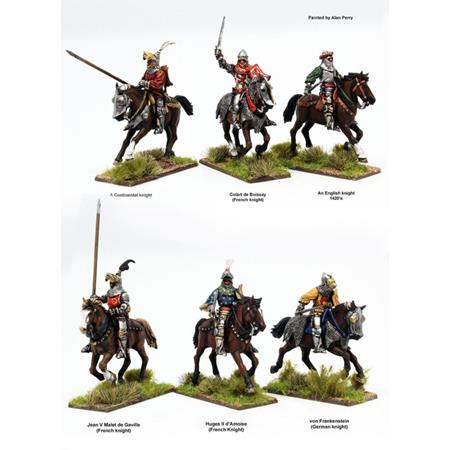 Mounted Agincourt Knights 1415-29