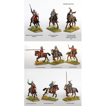 Mounted Agincourt Knights 1415-29