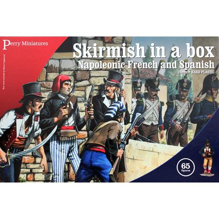 2 opposing skirmish forces-Peninsular War 1807-14
